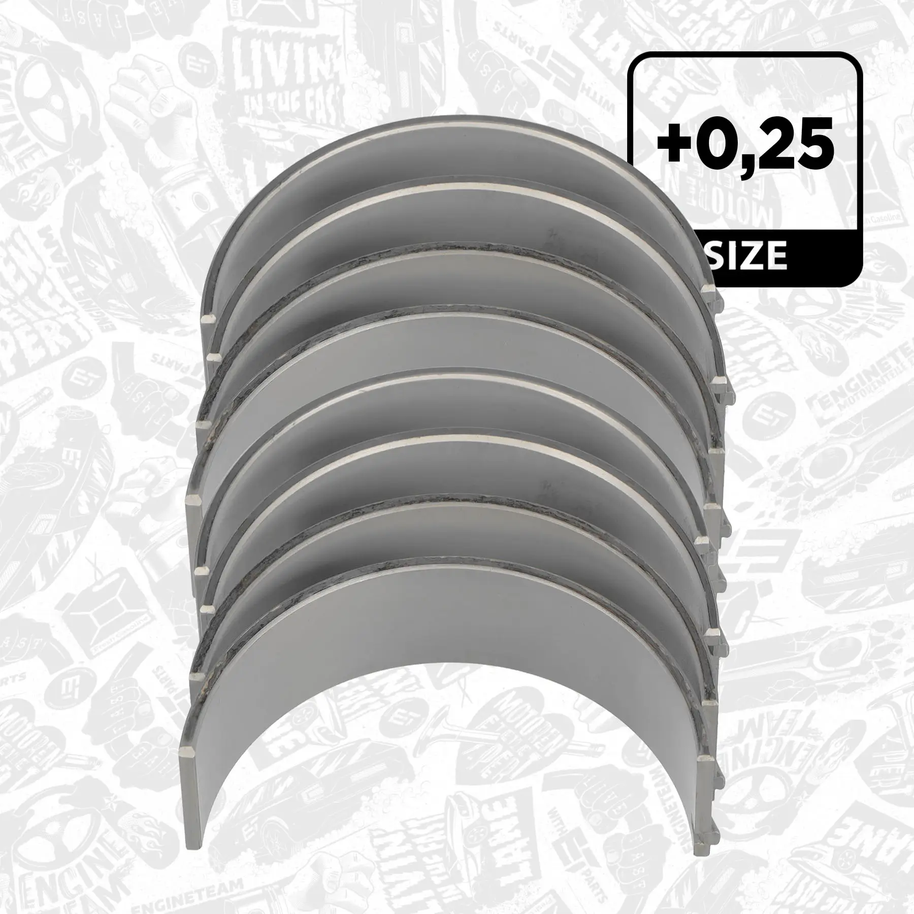 Pleuellagersatz ET ENGINETEAM LP008125