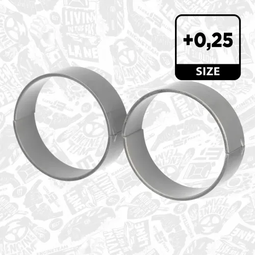 Pleuellagersatz ET ENGINETEAM LP008125 Bild Pleuellagersatz ET ENGINETEAM LP008125