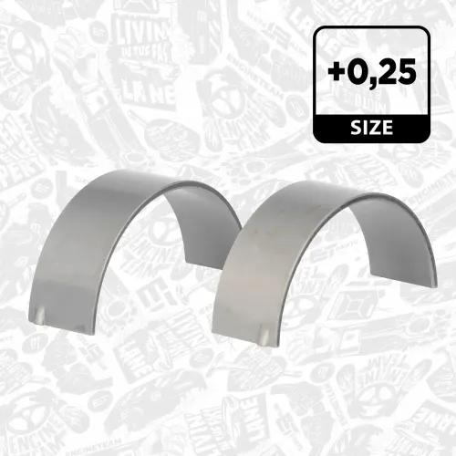 Pleuellagersatz ET ENGINETEAM LP008125 Bild Pleuellagersatz ET ENGINETEAM LP008125