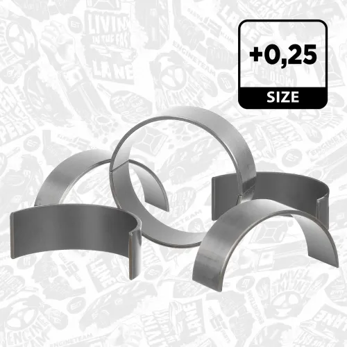 Pleuellagersatz ET ENGINETEAM LP008325 Bild Pleuellagersatz ET ENGINETEAM LP008325