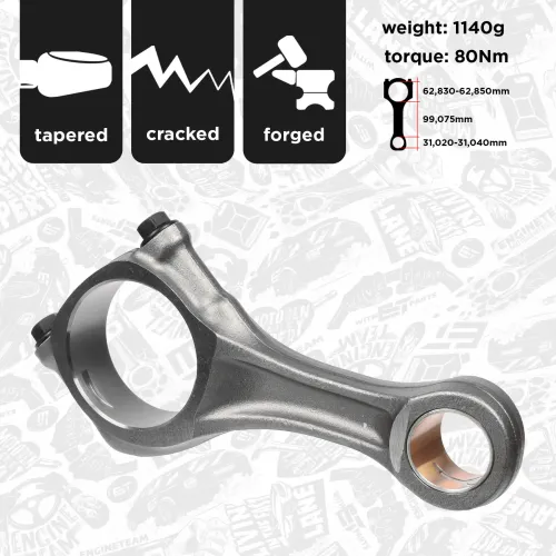 Pleuel ET ENGINETEAM OM0005 Bild Pleuel ET ENGINETEAM OM0005