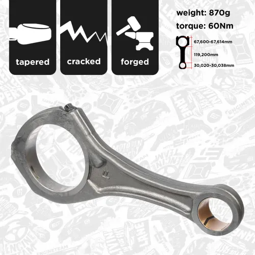 Pleuel ET ENGINETEAM OM0024 Bild Pleuel ET ENGINETEAM OM0024