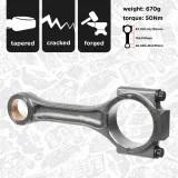 Pleuel ET ENGINETEAM OM0030