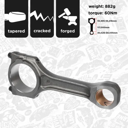 Pleuel ET ENGINETEAM OM0031 Bild Pleuel ET ENGINETEAM OM0031