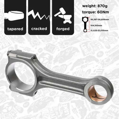 Pleuel ET ENGINETEAM OM0033 Bild Pleuel ET ENGINETEAM OM0033