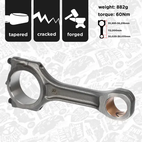 Pleuel ET ENGINETEAM OM0034 Bild Pleuel ET ENGINETEAM OM0034