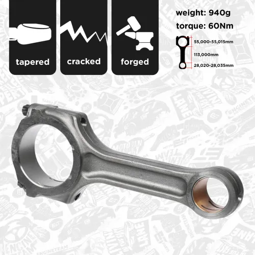 Pleuel ET ENGINETEAM OM0044 Bild Pleuel ET ENGINETEAM OM0044