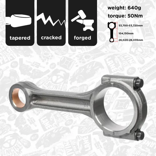 Pleuel ET ENGINETEAM OM0048 Bild Pleuel ET ENGINETEAM OM0048