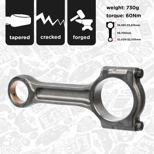 Pleuel ET ENGINETEAM OM0053 Bild Pleuel ET ENGINETEAM OM0053