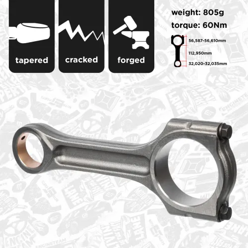 Reparatursatz, Kurbelwelle ET ENGINETEAM HK0207VR2 Bild Reparatursatz, Kurbelwelle ET ENGINETEAM HK0207VR2