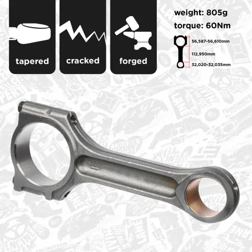 Reparatursatz, Kurbelwelle ET ENGINETEAM HK0207VR2 Bild Reparatursatz, Kurbelwelle ET ENGINETEAM HK0207VR2