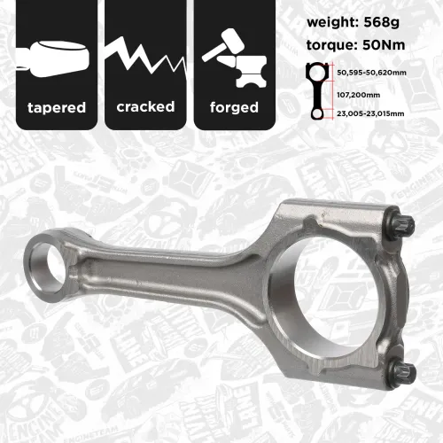 Pleuel ET ENGINETEAM OM0063 Bild Pleuel ET ENGINETEAM OM0063