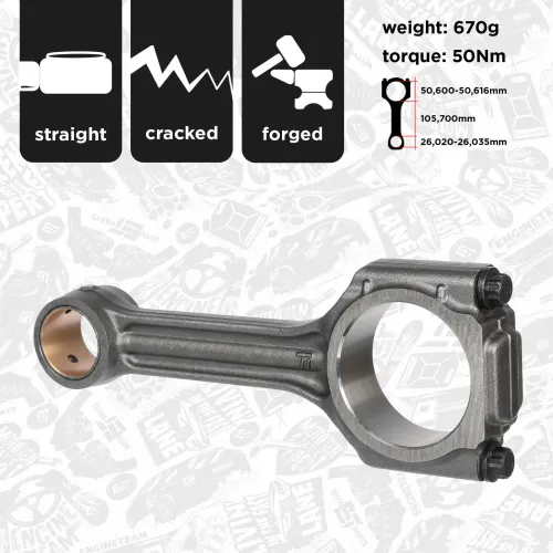 Reparatursatz, Lagerbock-Nockenwelle ET ENGINETEAM HV0403VR1 Bild Reparatursatz, Lagerbock-Nockenwelle ET ENGINETEAM HV0403VR1