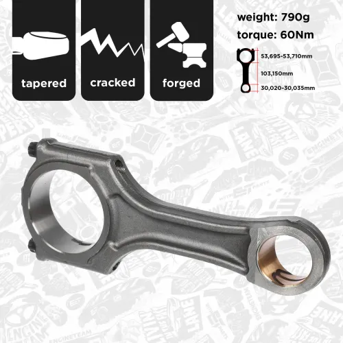 Pleuel ET ENGINETEAM OM0068 Bild Pleuel ET ENGINETEAM OM0068