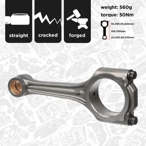 Pleuel ET ENGINETEAM OM0073 Bild Pleuel ET ENGINETEAM OM0073