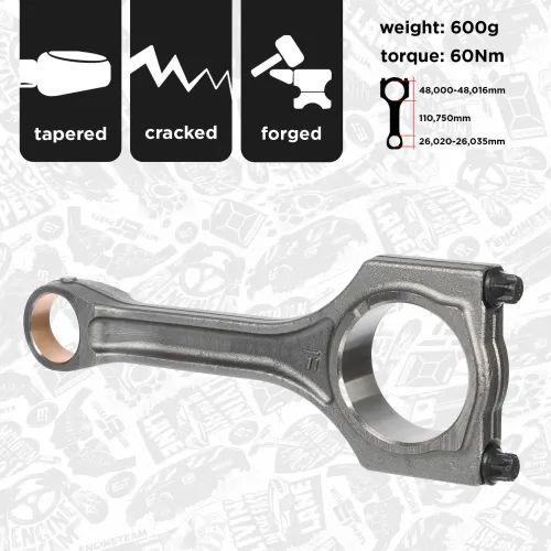 Reparatursatz, Kurbelwelle ET ENGINETEAM HK0207VR2 Bild Reparatursatz, Kurbelwelle ET ENGINETEAM HK0207VR2