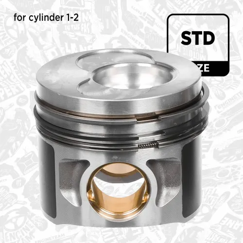 Kolben für Zylinder 1 für Zylinder 2 ET ENGINETEAM PM009500 Bild Kolben für Zylinder 1 für Zylinder 2 ET ENGINETEAM PM009500