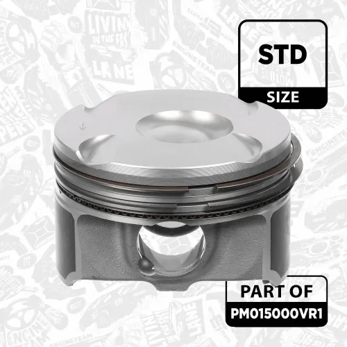 Kolbensatz ET ENGINETEAM PM015000VR1 Bild Kolbensatz ET ENGINETEAM PM015000VR1