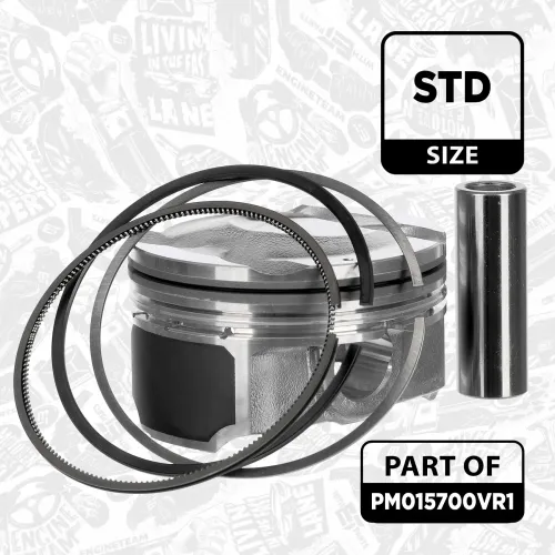 Kolbensatz ET ENGINETEAM PM015700VR1 Bild Kolbensatz ET ENGINETEAM PM015700VR1