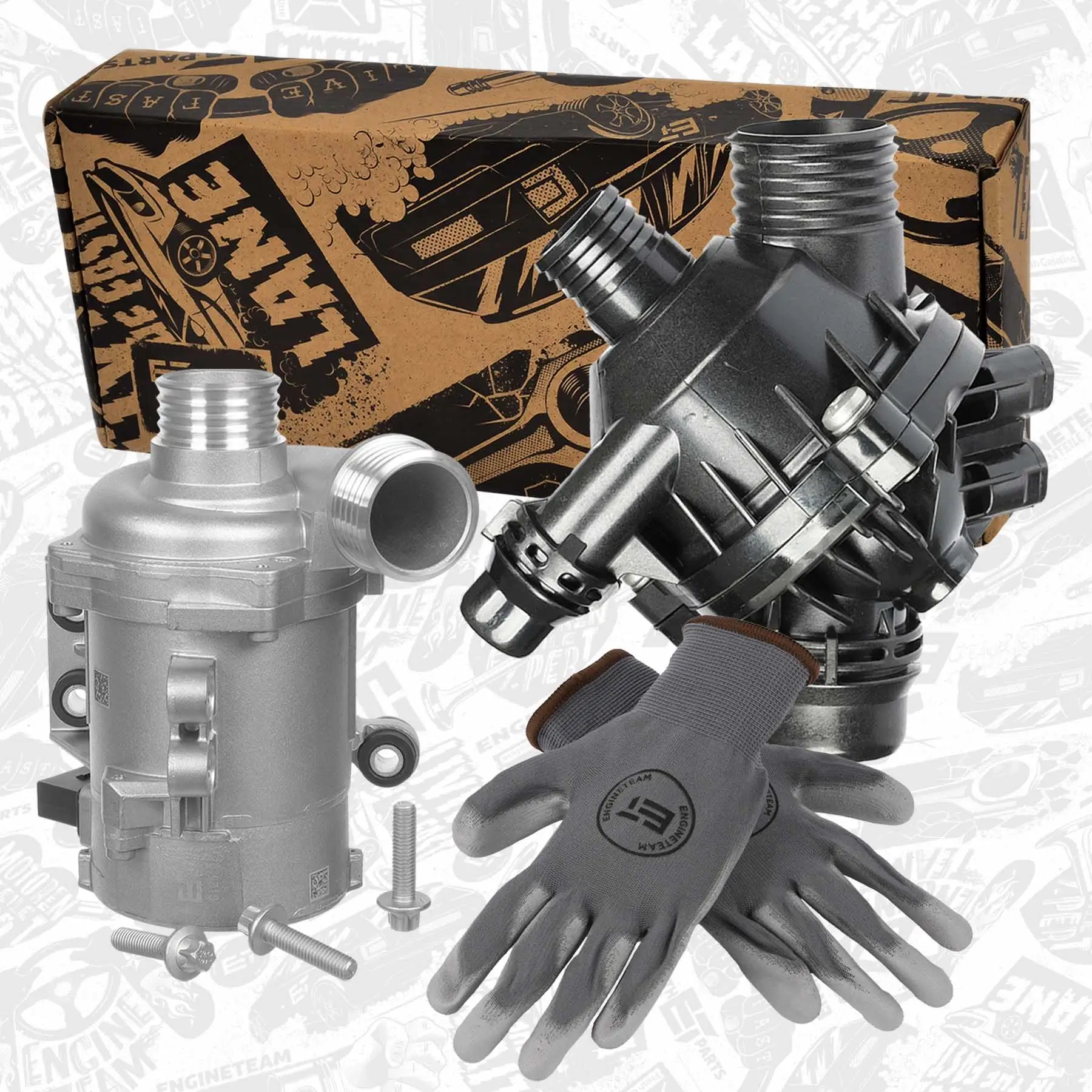 Wasserpumpe, Motorkühlung ET ENGINETEAM PW0006VR2