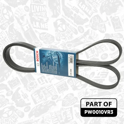 Wasserpumpe + Keilrippenriemensatz ET ENGINETEAM PW0010VR3 Bild Wasserpumpe + Keilrippenriemensatz ET ENGINETEAM PW0010VR3