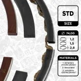 Kolbenringsatz ET ENGINETEAM R1005900