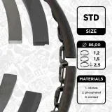 Kolbenringsatz ET ENGINETEAM R1007400