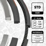 Kolbenringsatz ET ENGINETEAM R1009300