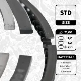 Kolbenringsatz ET ENGINETEAM R1010600