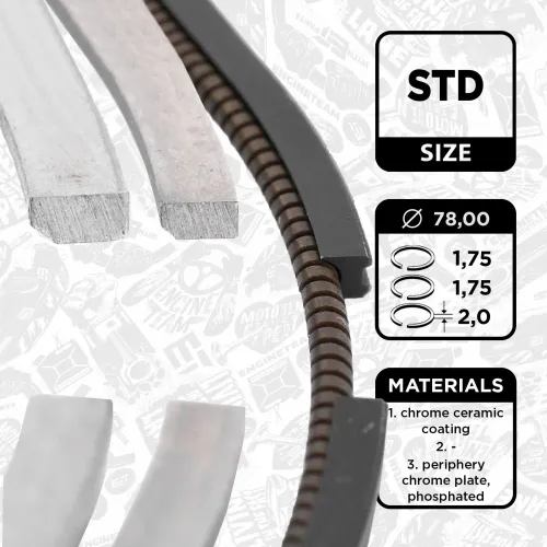 Pleuel ET ENGINETEAM OM0042 Bild Pleuel ET ENGINETEAM OM0042