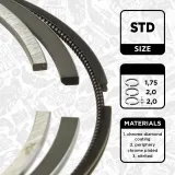 Zylinderkopfschraubensatz ET ENGINETEAM BS0021