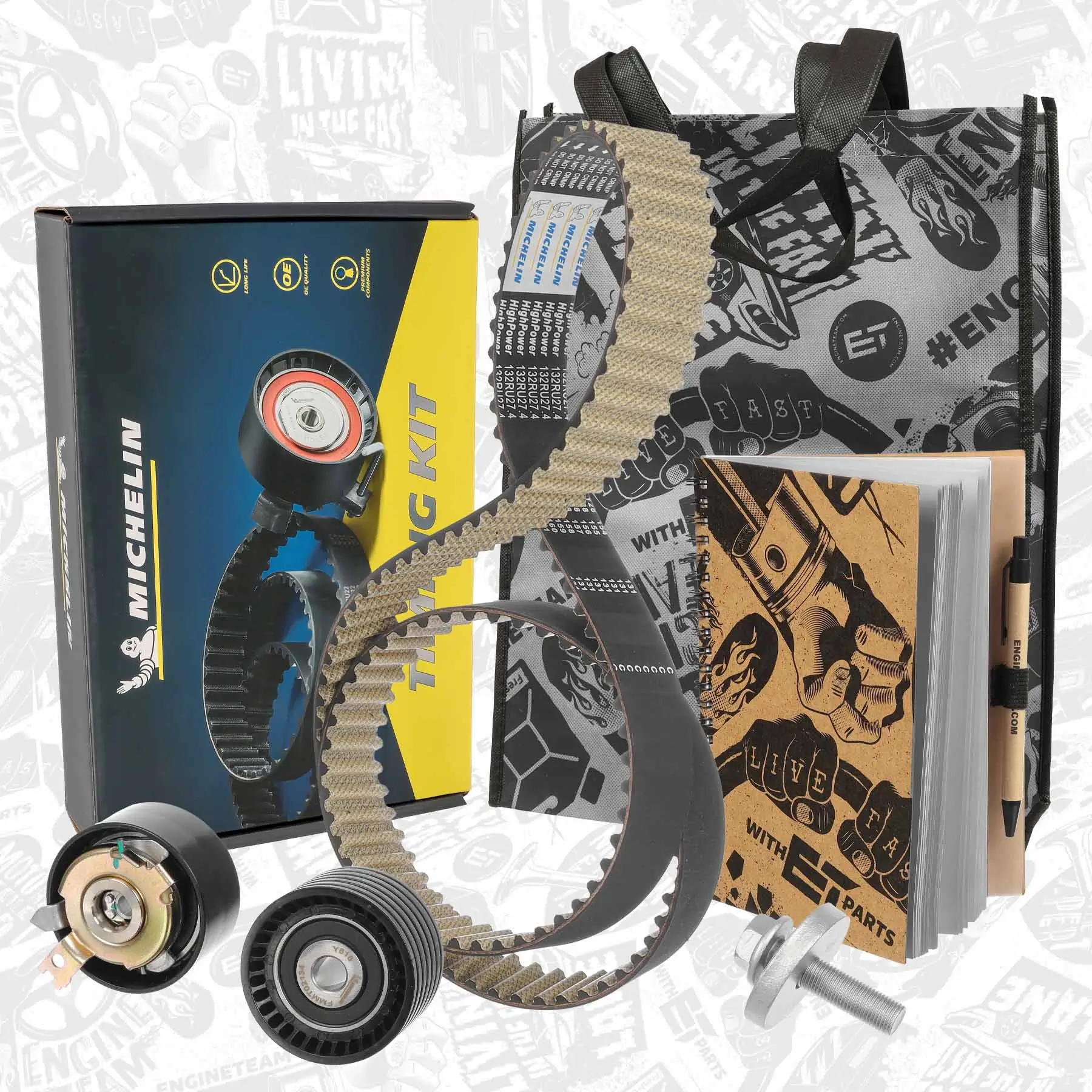 Zahnriemensatz ET ENGINETEAM RM0010VR1