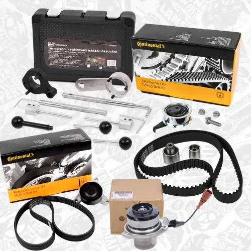 Wasserpumpe + Zahnriemensatz ET ENGINETEAM RM0016GEVR3 Bild Wasserpumpe + Zahnriemensatz ET ENGINETEAM RM0016GEVR3