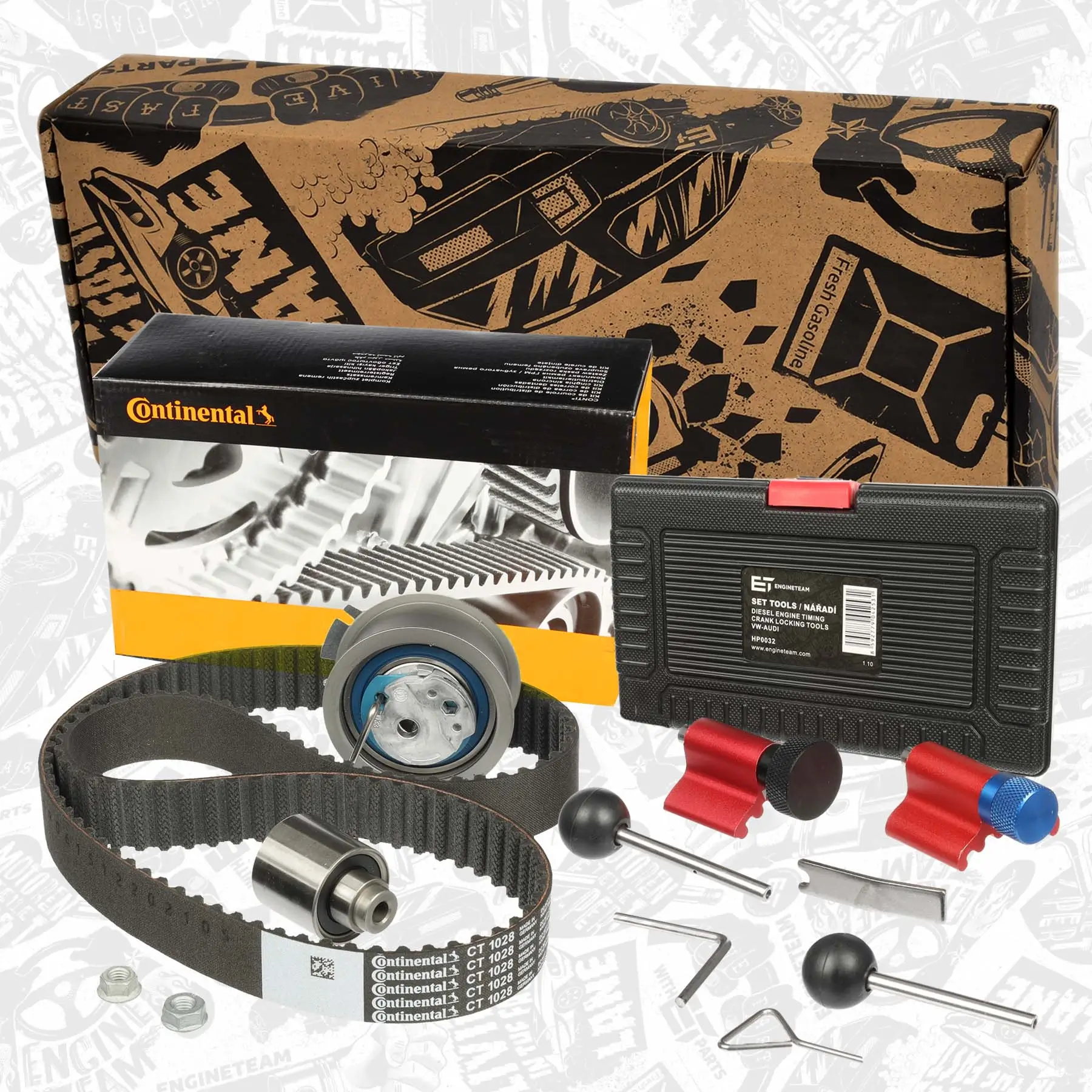 Zahnriemensatz ET ENGINETEAM RM0019VR1