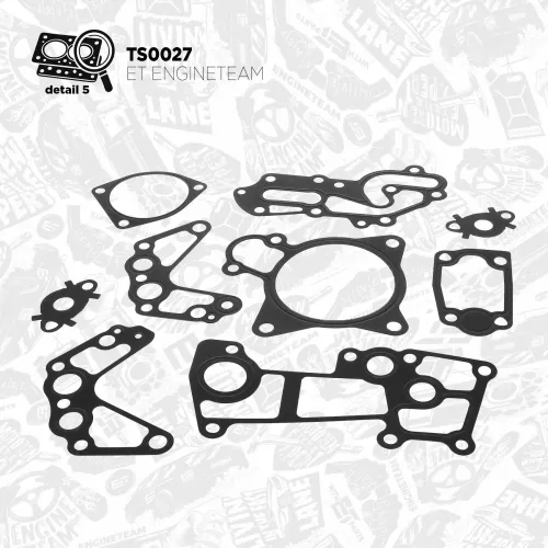 Dichtungsvollsatz, Motor ET ENGINETEAM TS0027 Bild Dichtungsvollsatz, Motor ET ENGINETEAM TS0027