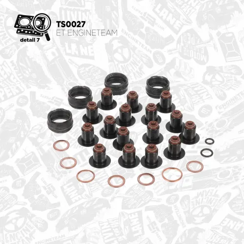 Dichtungsvollsatz, Motor ET ENGINETEAM TS0027 Bild Dichtungsvollsatz, Motor ET ENGINETEAM TS0027