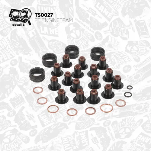 Dichtungsvollsatz, Motor ET ENGINETEAM TS0027 Bild Dichtungsvollsatz, Motor ET ENGINETEAM TS0027