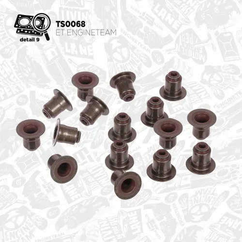 Dichtungsvollsatz, Motor ET ENGINETEAM TS0068 Bild Dichtungsvollsatz, Motor ET ENGINETEAM TS0068