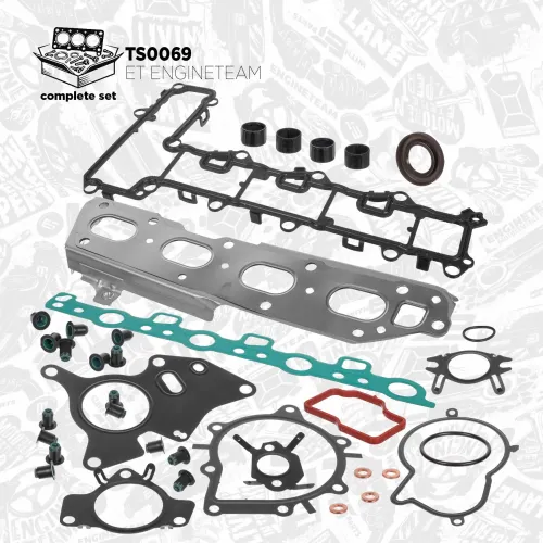 Dichtungsvollsatz, Motor ET ENGINETEAM TS0069 Bild Dichtungsvollsatz, Motor ET ENGINETEAM TS0069