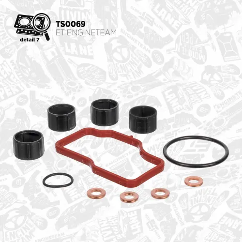 Dichtungsvollsatz, Motor ET ENGINETEAM TS0069 Bild Dichtungsvollsatz, Motor ET ENGINETEAM TS0069