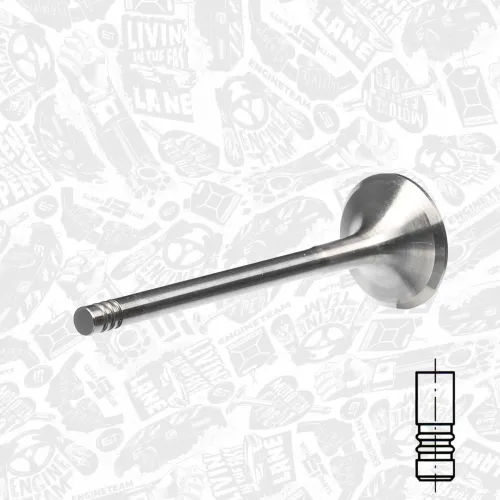 Auslassventil ET ENGINETEAM VE0016 Bild Auslassventil ET ENGINETEAM VE0016