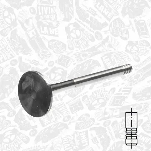 Auslassventil ET ENGINETEAM VE0027 Bild Auslassventil ET ENGINETEAM VE0027