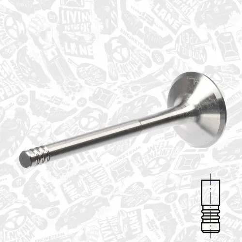 Auslassventil ET ENGINETEAM VE0034 Bild Auslassventil ET ENGINETEAM VE0034