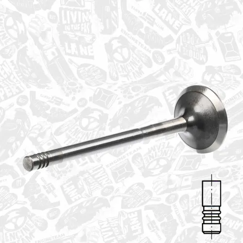 Auslassventil ET ENGINETEAM VE0037 Bild Auslassventil ET ENGINETEAM VE0037