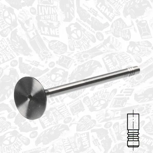 Auslassventil ET ENGINETEAM VE0038 Bild Auslassventil ET ENGINETEAM VE0038