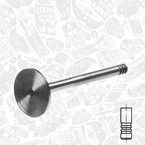 Auslassventil ET ENGINETEAM VE0046 Bild Auslassventil ET ENGINETEAM VE0046