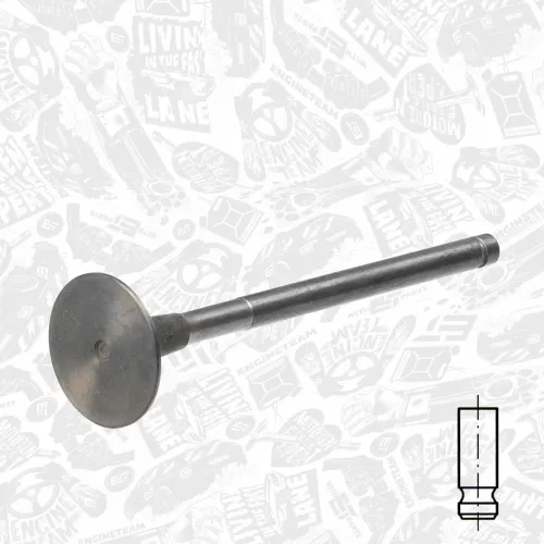 Auslassventil ET ENGINETEAM VE0047 Bild Auslassventil ET ENGINETEAM VE0047