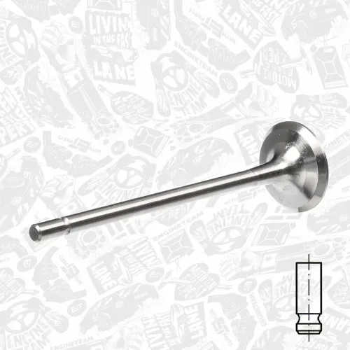 Auslassventil ET ENGINETEAM VE0048 Bild Auslassventil ET ENGINETEAM VE0048