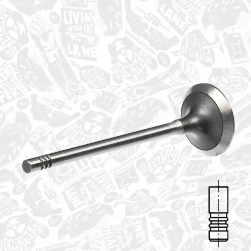 Auslassventil ET ENGINETEAM VE0051 Bild Auslassventil ET ENGINETEAM VE0051