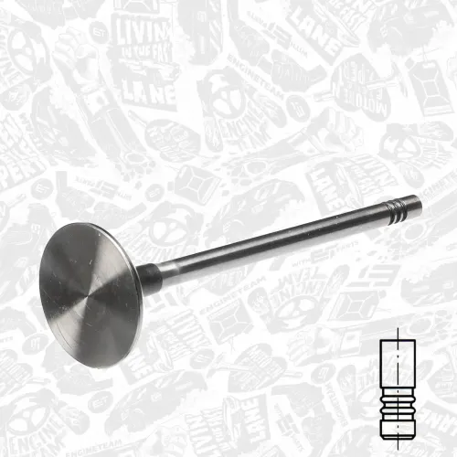 Auslassventil ET ENGINETEAM VE0051 Bild Auslassventil ET ENGINETEAM VE0051